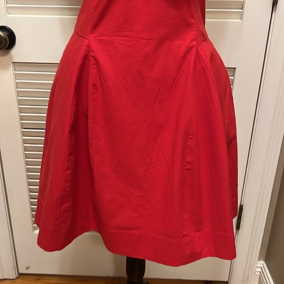Anthropologie Maeve Twist Halter Tie-Neck Mini Dress in Red, Size Large, NWT - Picture 5 of 17